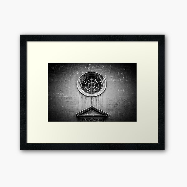 She was beautiful once Framed Art Print