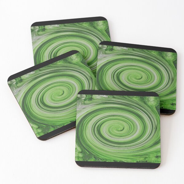 Item preview, Fast Green Swirl designed and sold by jojobob.