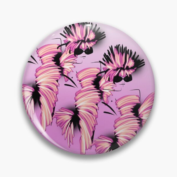 Artikelvorschau, Modeillustration von Modellen in Rosa und Pfirsich, rosa Hintergrund entworfen und verkauft von PetaJaneDesigns.