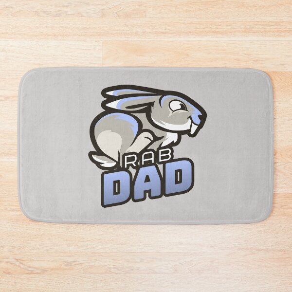 Item preview, Rabbit Dad - Cartoon bunny logo for bun parent designed and sold by NavyOx.