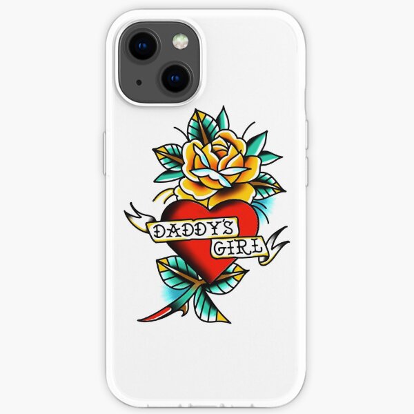 daddys girl traditional iPhone Soft Case