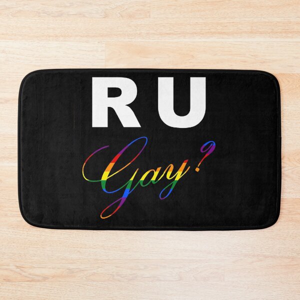 Item preview, RU Gay? (Dark) designed and sold by gayhedonist.