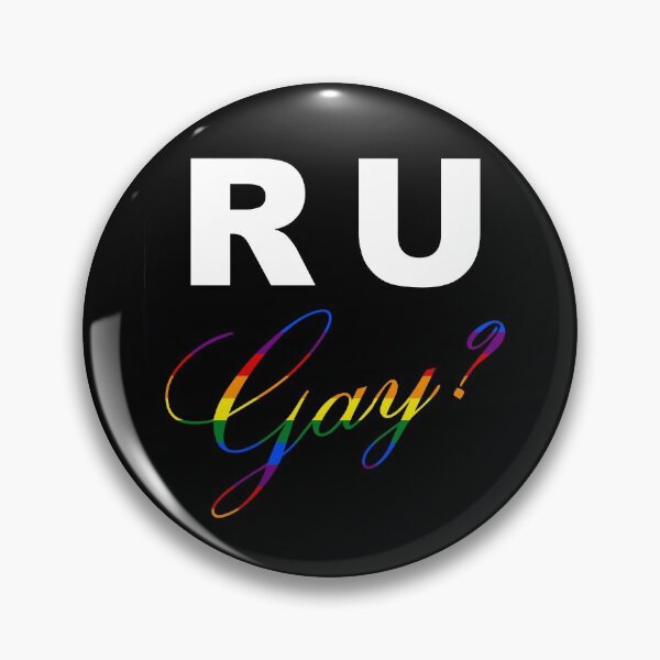 Item preview, RU Gay? (Dark) designed and sold by gayhedonist.