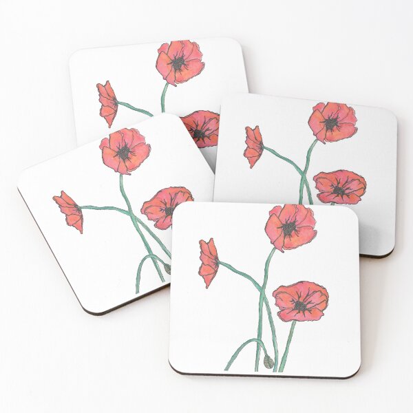 Item preview, Red Poppies designed and sold by wildtangents.