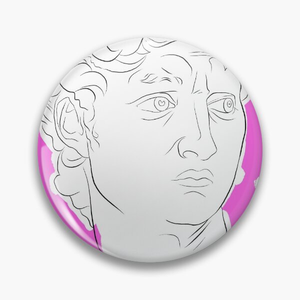 Item preview, Denizko Art Statue Head Pink designed and sold by denizko.