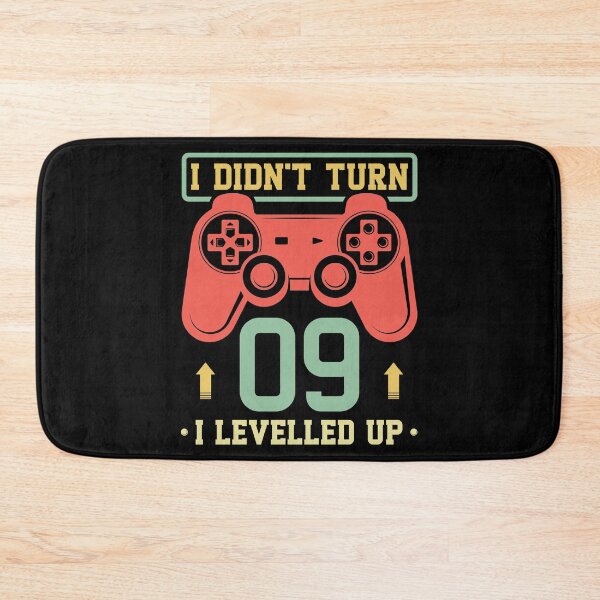 Item preview, I Didn't Turn 9 I Levelled Up designed and sold by Orange Pieces.