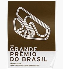 Legendary Races - 1973 Grande Premio do Brasil Poster
