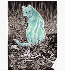 Ghost Cat Prowls Forever Poster