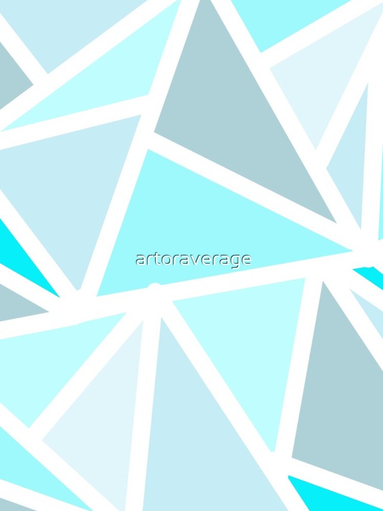 Thumbnail 4 of 4, iPhone Case, Colorful Triangles designed and sold by artoraverage.