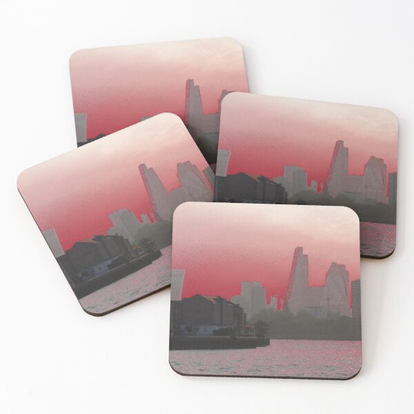 Item preview, Cityscape - London - Red designed and sold by wiggyofipswich.