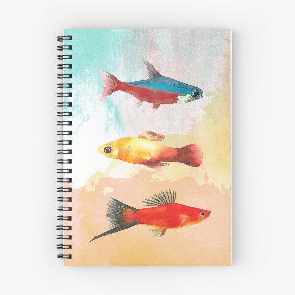 Artikelvorschau, Aquarell Fisch entworfen und verkauft von BluePlanet.