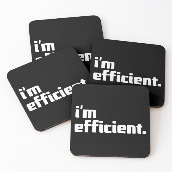 Item preview, i'm efficient designed and sold by Andy Mako.