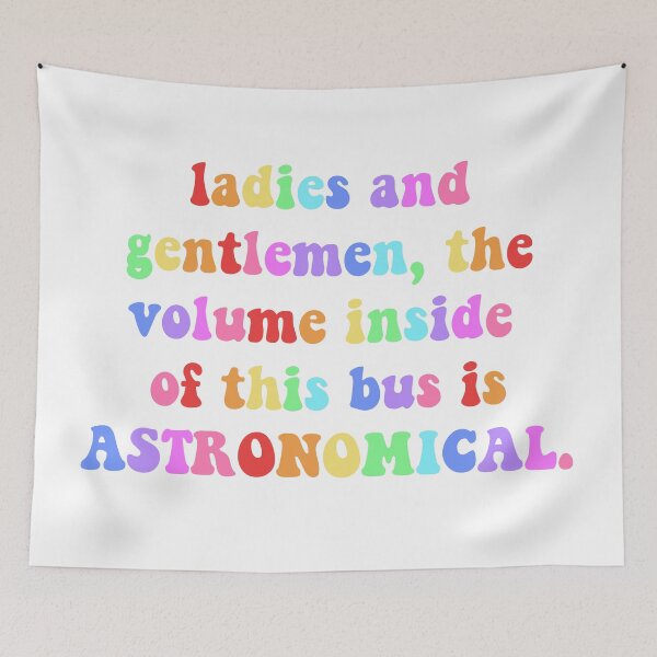 Item preview, ladies and gentlemen, the volume inside this bus is ASTRONOMICAL designed and sold by Concertsticks.