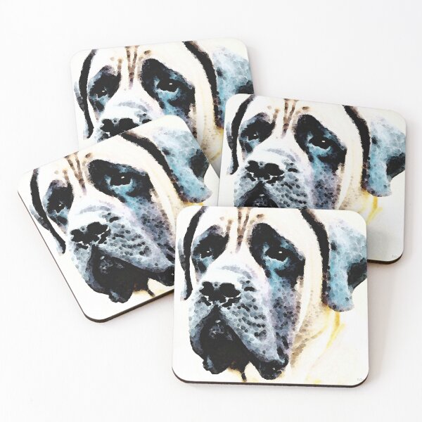 Item preview, Mastiff Dog Art - Misunderstood designed and sold by Sharon Cummings Art.