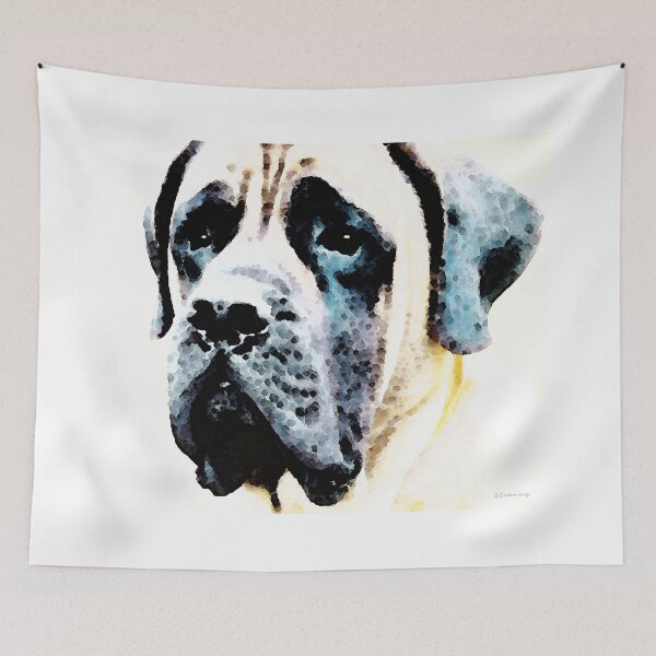 Item preview, Mastiff Dog Art - Misunderstood designed and sold by Sharon Cummings Art.