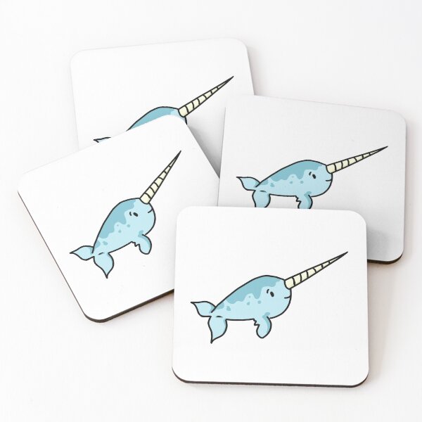 Item preview, Blue and Teal Narwhal designed and sold by bassoongirl123.