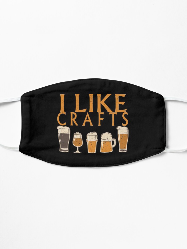 Alternate view of I Like Crafts Beer Pub Nights Gift Idea Mask