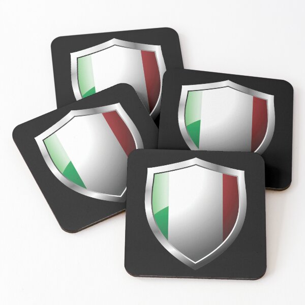 Item preview, Strong Italy Flag Shield Country designed and sold by HelloFromAja.