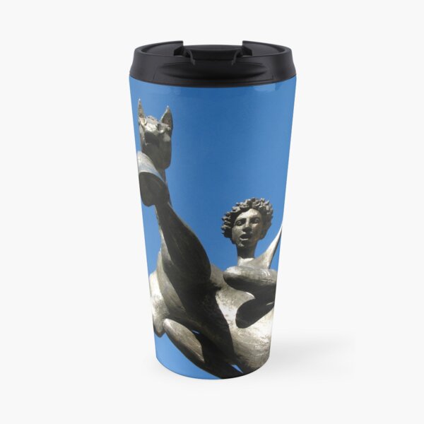 Leaping Into The Sky Travel Mug