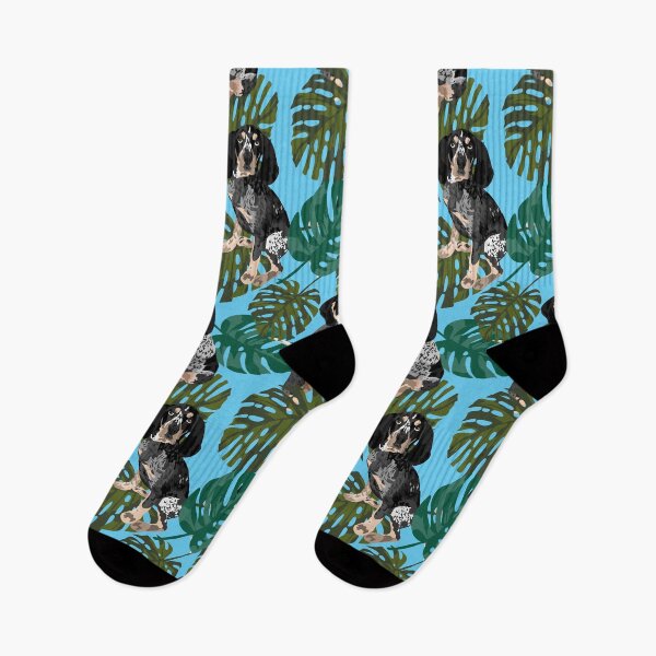 Item preview, Tropical Bluetick Coonhound designed and sold by ArtofACoonhound.
