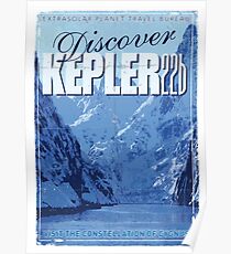 Exoplanet Travel Poster KEPLER 22b Poster