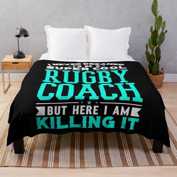 Item preview, I Never Dreamed I'd Be A Super Cool Rugby Coach Shirt designed and sold by Orange Pieces.