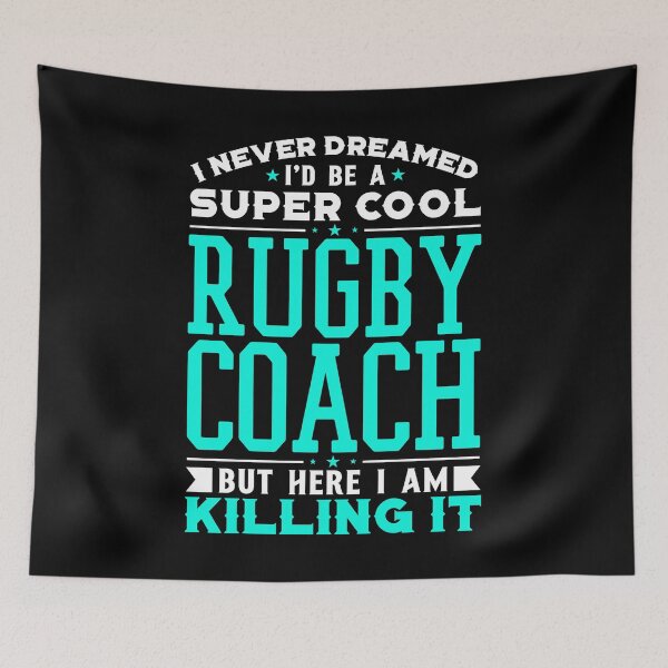 Item preview, I Never Dreamed I'd Be A Super Cool Rugby Coach Shirt designed and sold by Orange Pieces.