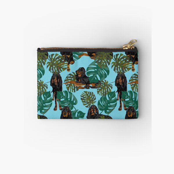 Item preview, Tropical Black and Tan Coonhound  designed and sold by ArtofACoonhound.