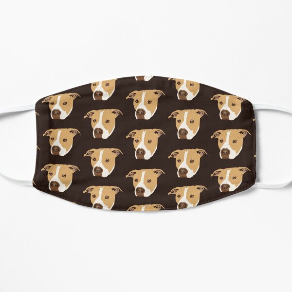 Patty the Pitbull Flat Mask