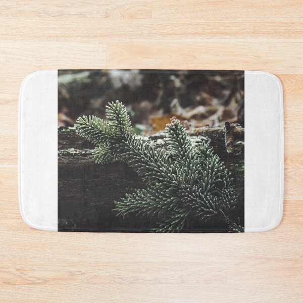 Item preview, Frozen branch of fir tree designed and sold by urbonasphotos.