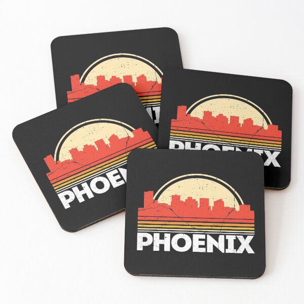 Item preview, Classic Retro Phoenix City Skyline Vintage Shirt designed and sold by Orange Pieces.