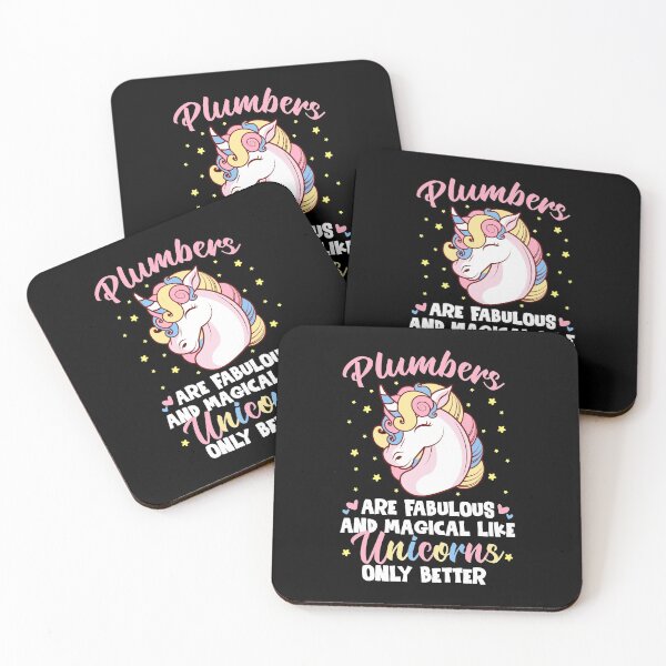 Item preview, Plumbers Are Fabulous And Magical Like Unicorns Only Better designed and sold by Orange Pieces.