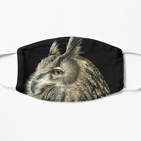 Profile of an eagle Owl Mask