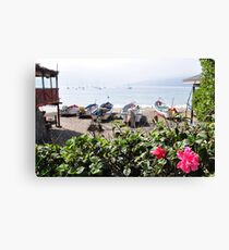 Papudo Bay Canvas Print