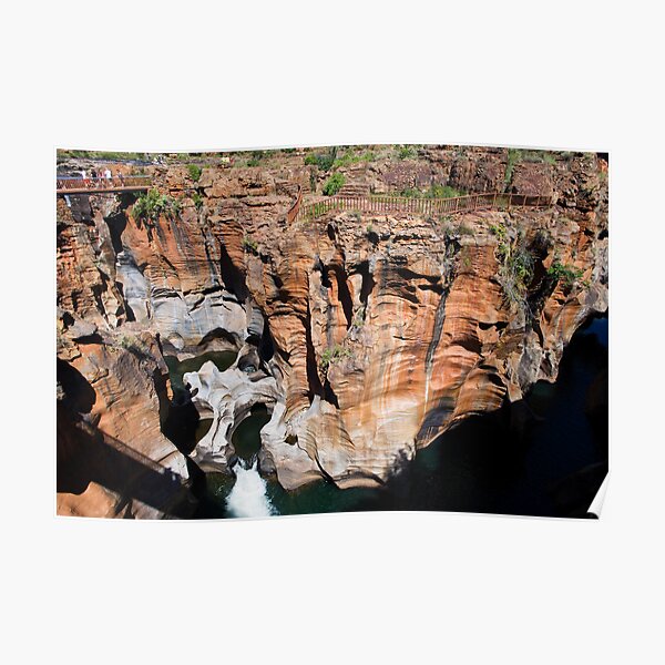 Walking the Bourke's Pot Holes Poster