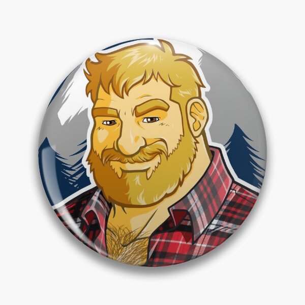 DADDY MIKE LIKES THE MOUNTAIN Pin