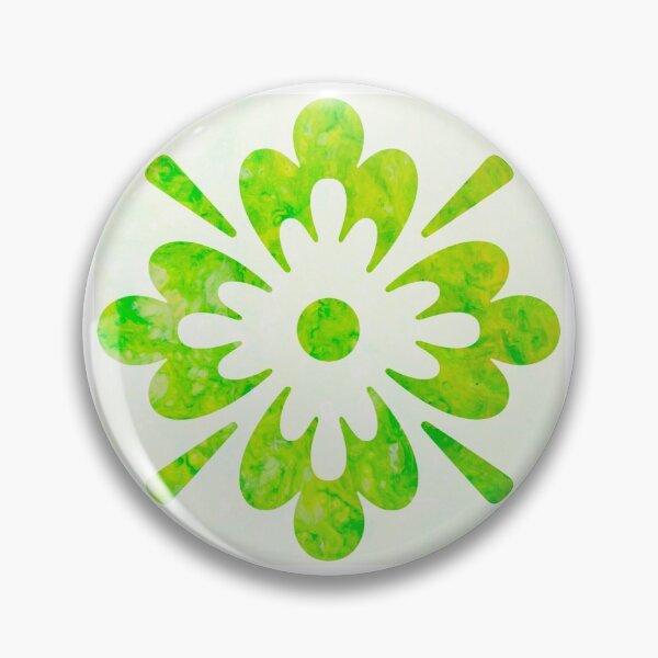Item preview, Graphic Lime Green Flower designed and sold by PaintedbyCarol.