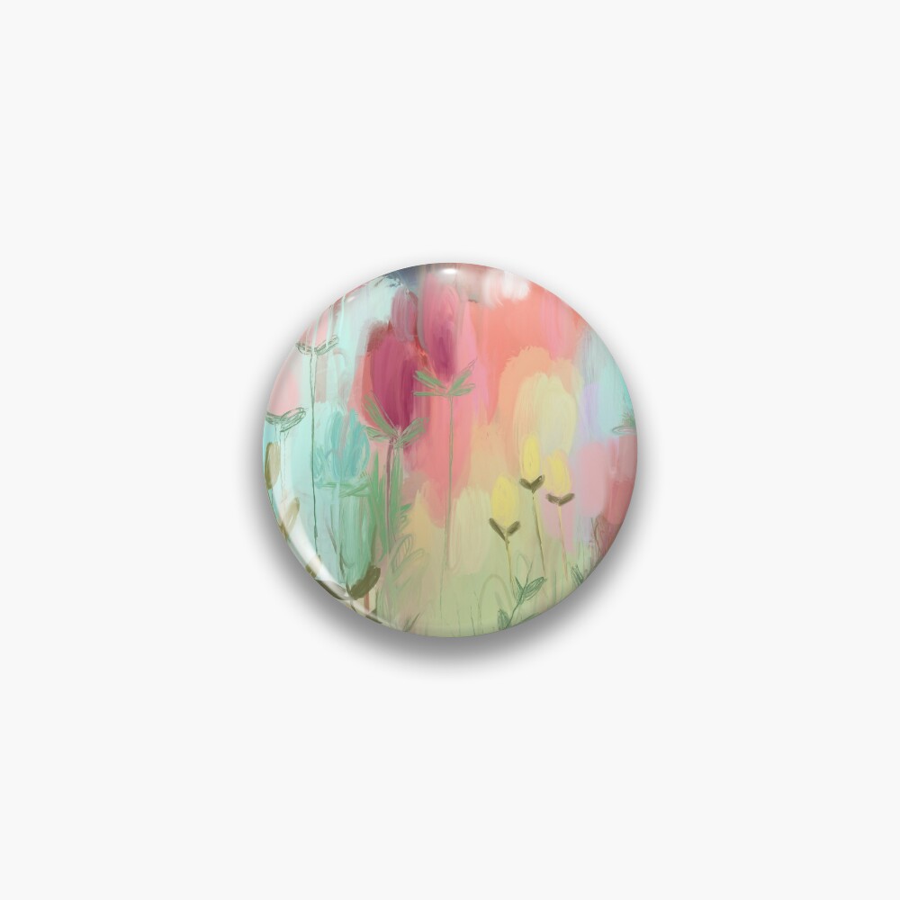 Peachy Meadow Pin