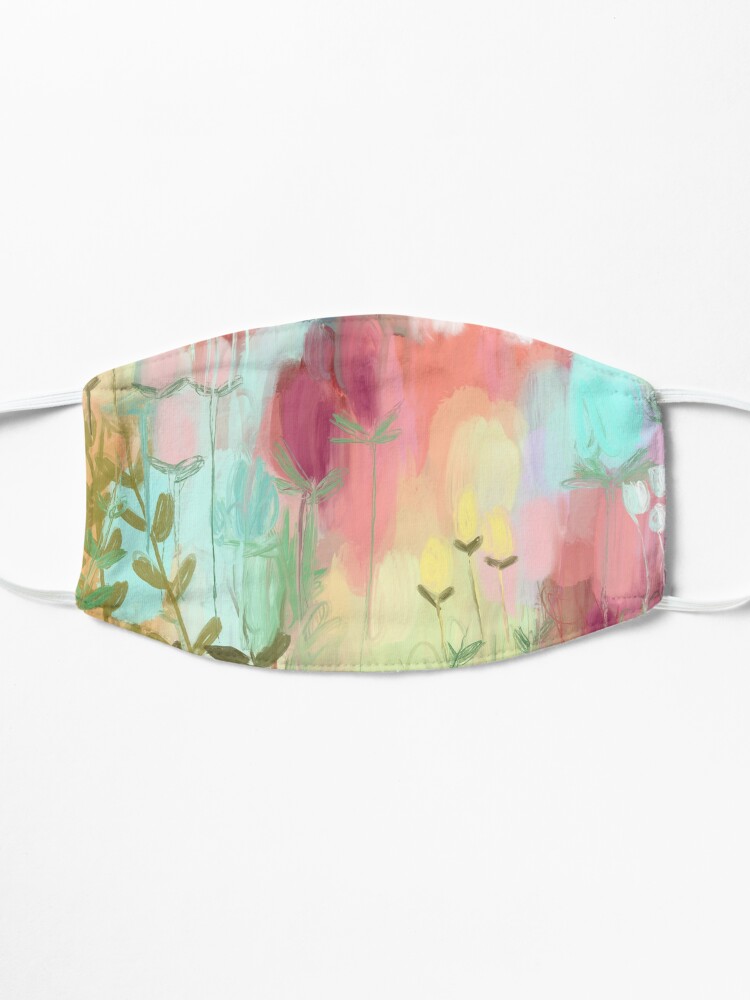 Alternate view of Peachy Meadow Mask