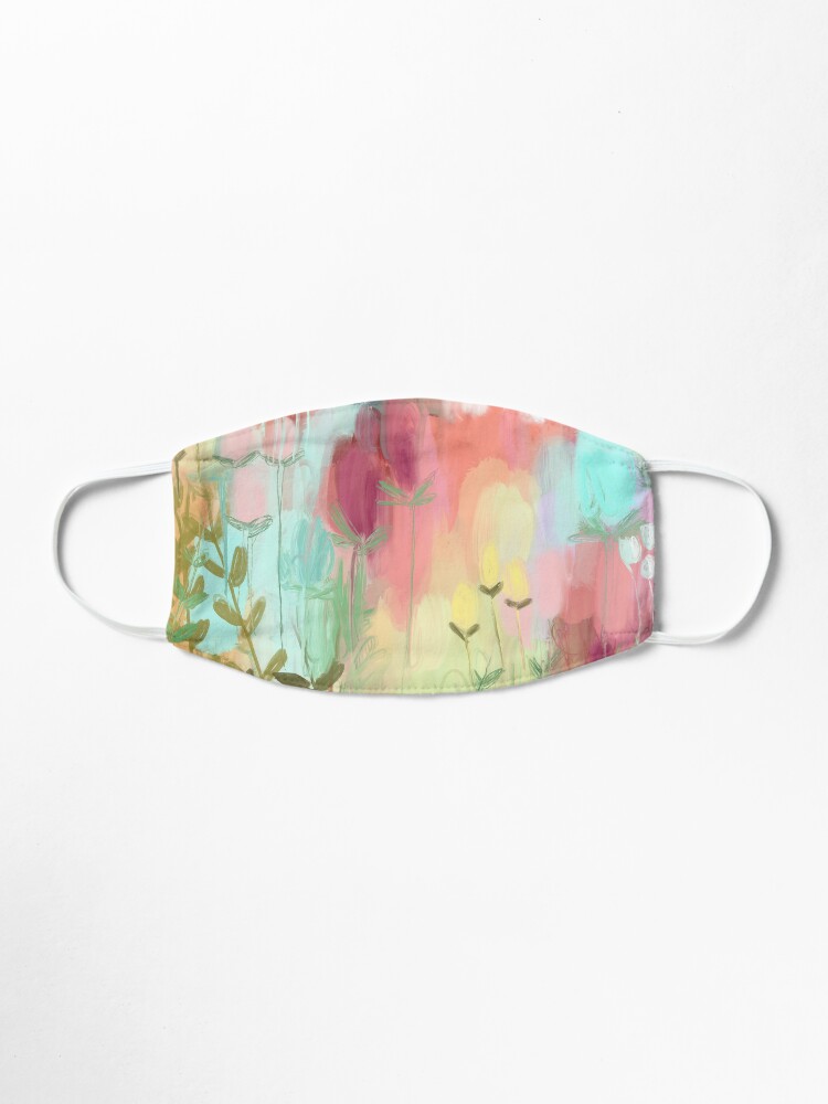 Alternate view of Peachy Meadow Mask
