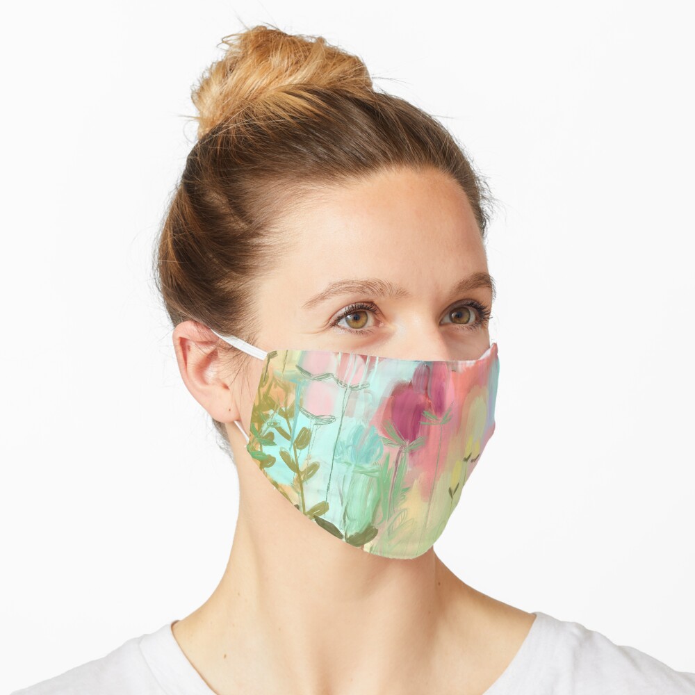 Peachy Meadow Mask
