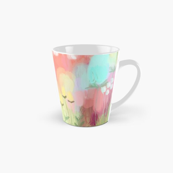 Peachy Meadow Tall Mug