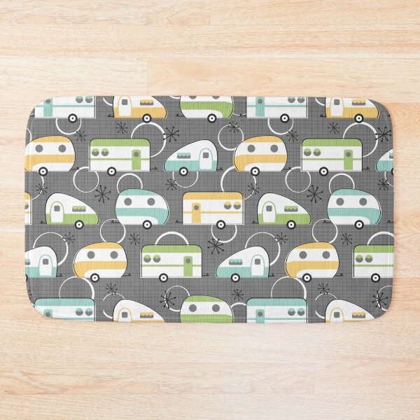 Happy Campers Bath Mat