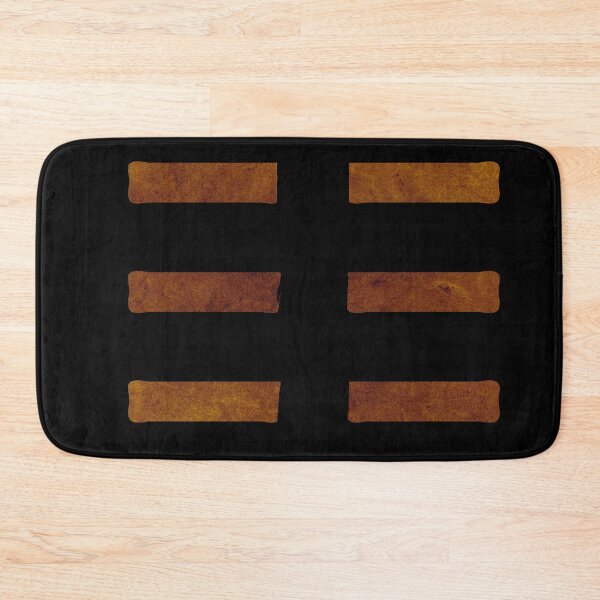 Item preview, Bagua Trigram Earth Taoist Cosmology Symbol designed and sold by Dusalty.