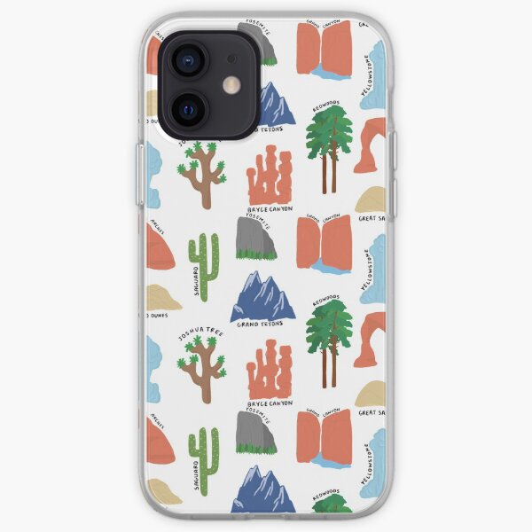 National Parks Print iPhone Soft Case