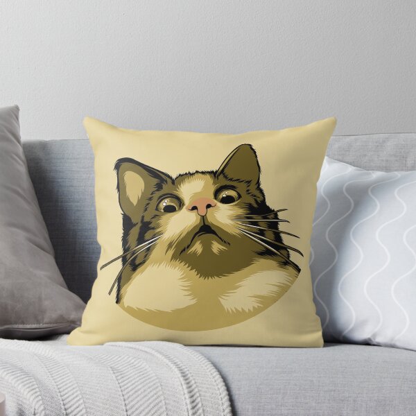 Item preview, Shocked Cat Meme designed and sold by FinestMeme.