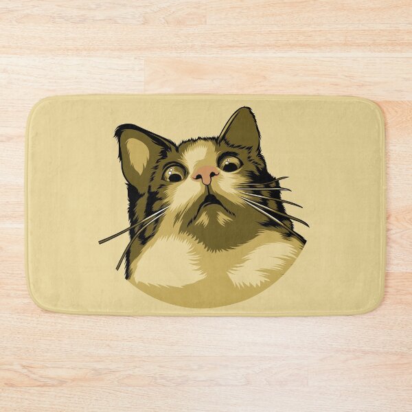 Item preview, Shocked Cat Meme designed and sold by FinestMeme.