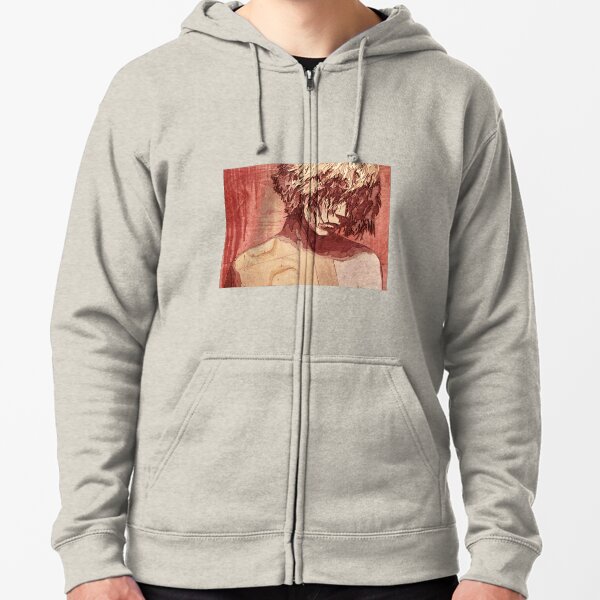 Interstate Apparel Mens No Excuse Black Fleece Zipper Hoodie Black