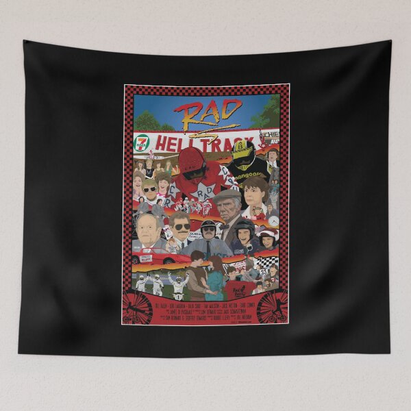 Item preview, RAD Poster - BMX Tribute - Full Color - All Cast designed and sold by mark5four0.