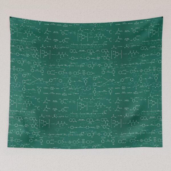 Item preview, Chemistry Formulas Chalkboard School Geek designed and sold by BluePlanet.